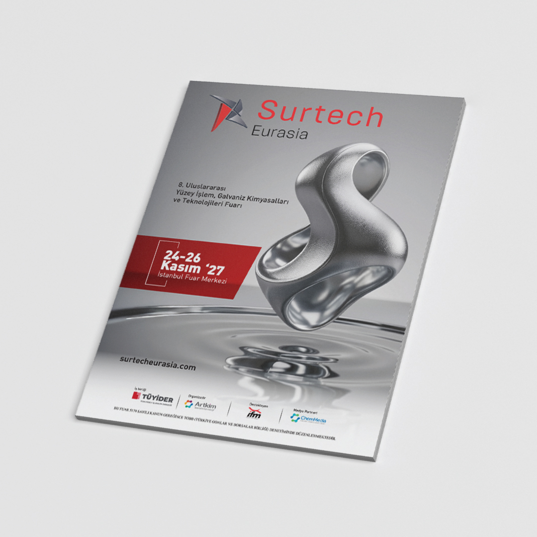 Surtech Eurasia 2027 Fuar Broşürü Mockup